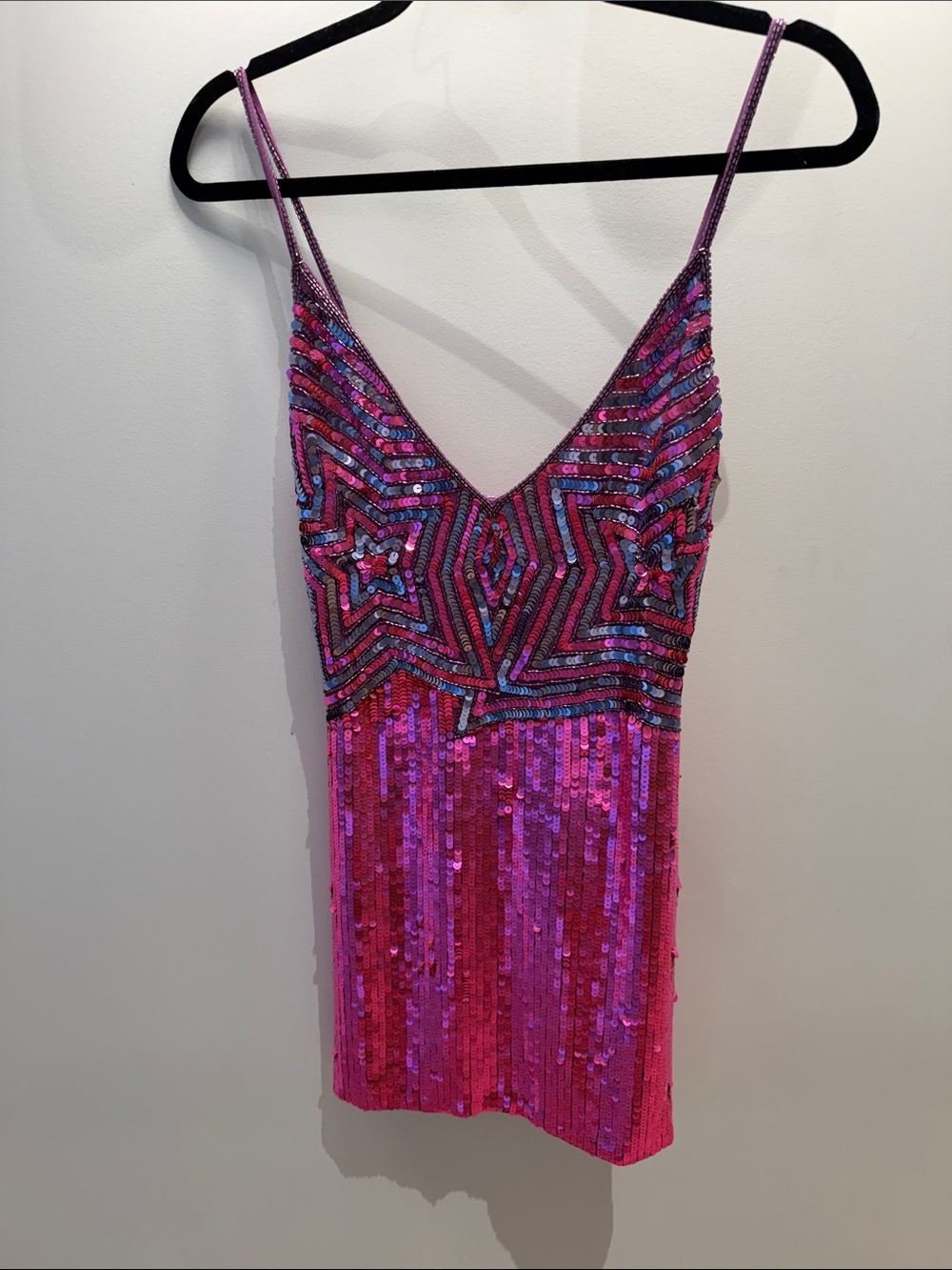Nasty Gal Pink & Purple Sequin Mini Dress - Picture 5 of 5